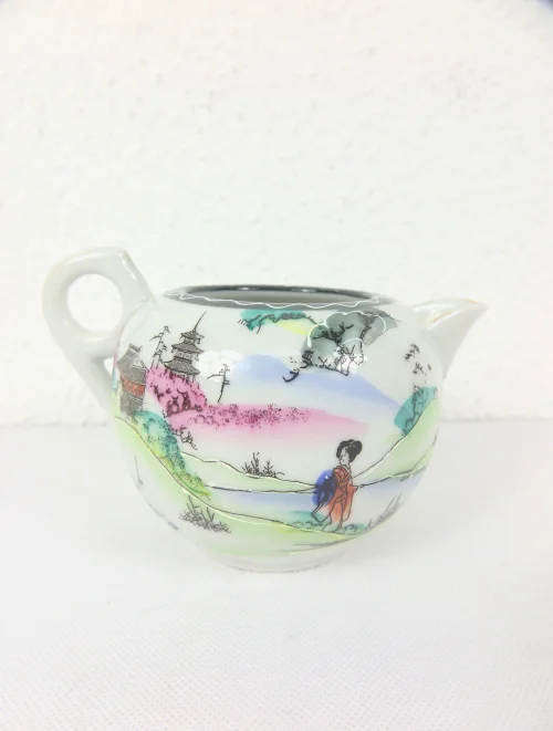 Bild 2 von 70er Milchkännchen Sahnekännchen, China Porzellan