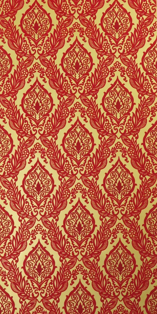 Samt Tapete Mulin Rouge