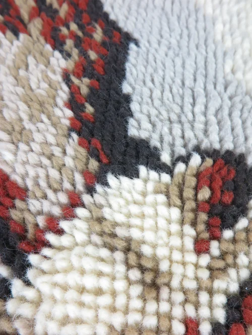 Bild 3 von 70er Knüpfteppich, Gobelin, Wandteppich, Betende Hände