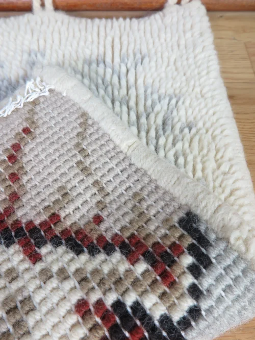 Bild 4 von 70er Knüpfteppich, Gobelin, Wandteppich, Betende Hände