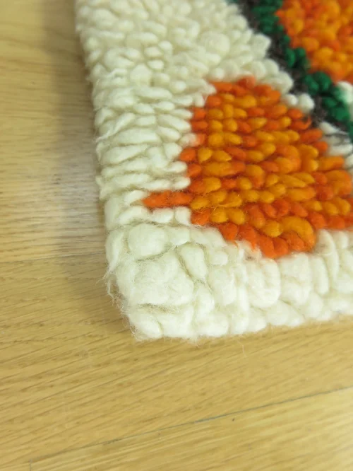 Bild 2 von 70er Knüpfteppich, Gobelin, Wandteppich