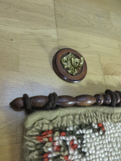 Bild 3 von 70er Knüpfteppich, Gobelin, Wandteppich