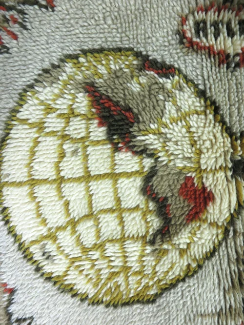 Bild 6 von 70er Knüpfteppich, Gobelin, Wandteppich