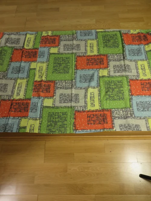 Bild 3 von 50er Gardine, Vorhang, Pastellfarben