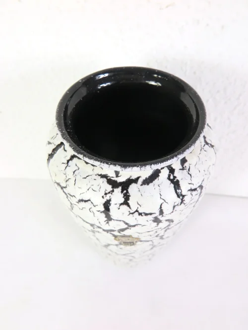 Bild 2 von 60er Keramik Vase Eierschalenoptik, Jasba Keramik