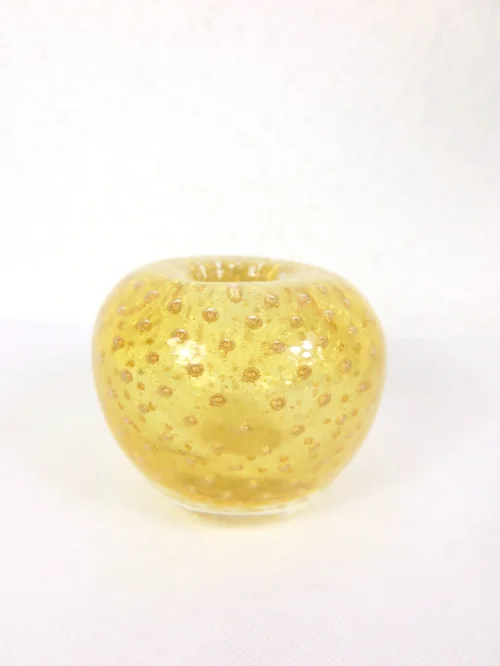 60s candlestick, ball vase, Murano glass