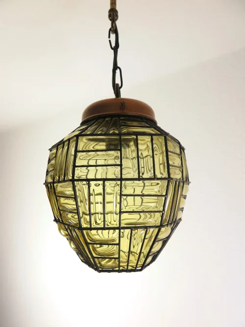 Bild 1 von 60er Lampion, Glaslampe