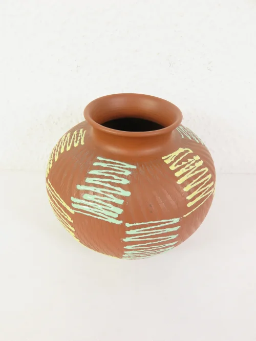 Bild 2 von 50er Ton Vase, Pastellfarben