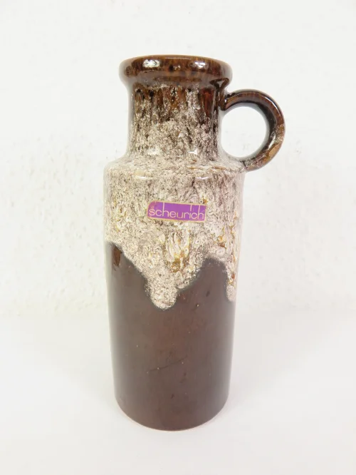 60er Vase Braun, Scheurich
