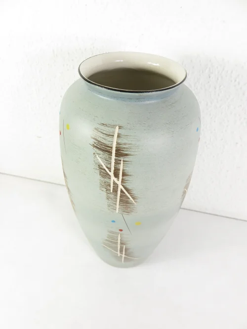 Bild 2 von 50er Bodenvase, große Vase, Bay Keramik Vase