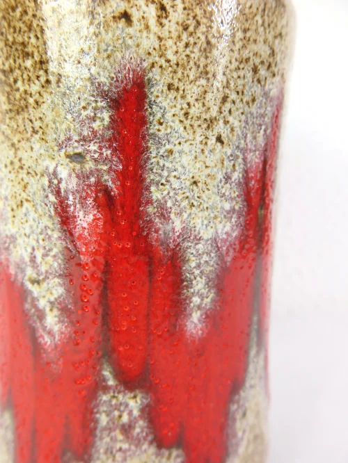 Bild 3 von 70er vase, Orange, Rot Scheurich