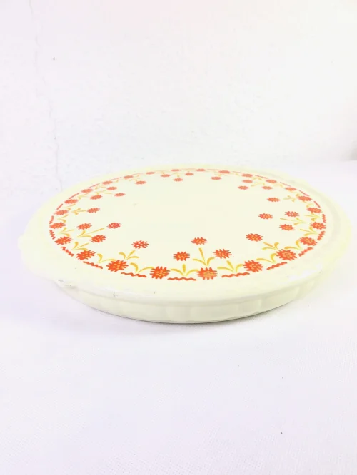 Bild 2 von 20/30er Kuchenplatte,  Jugendstil Keramik