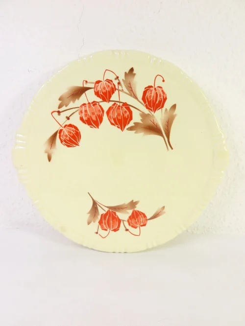 Bild 1 von 20er Jugendstil Kuchenplatte, Keramik