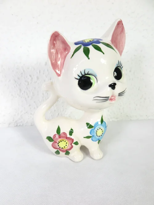 Bild 1 von 70er Keramik Katze