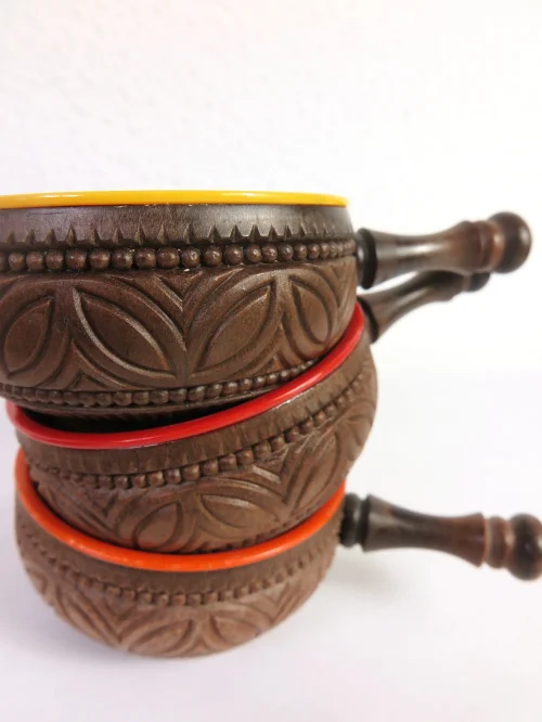 Bild 3 von 70er Emsa Nussschälchen, Erdnussschälchen, Dessertschälchen