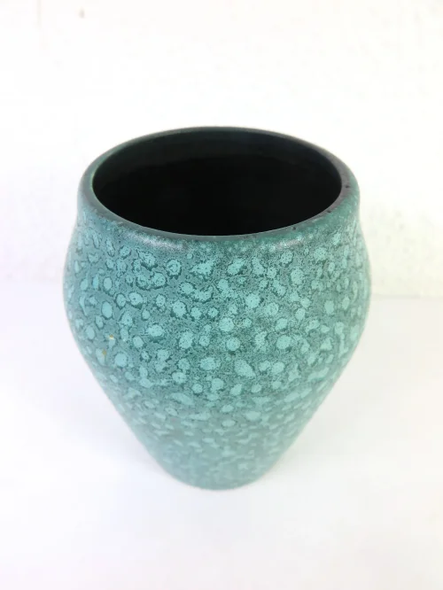 Bild 2 von 60er Keramik Vase Eierschalenoptik, Scheurich