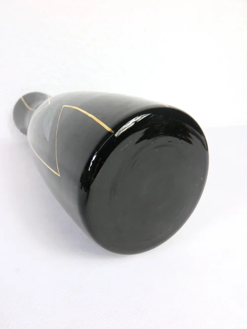 Bild 4 von 80s vase, black glass vase. Arnstadt vase?