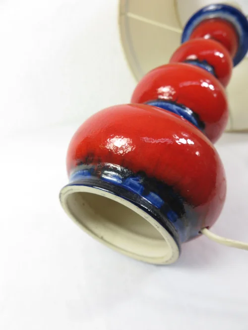 Bild 4 von 70er Lampe, Tischlampe mit Keramikfuß Jasba?