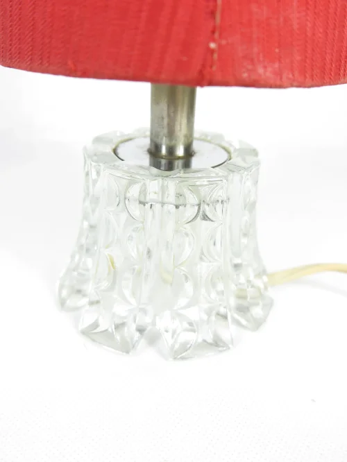 Bild 2 von 50er Nachttischlampe Rot