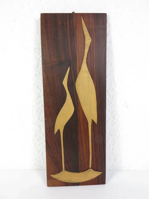 50s wooden picture crane