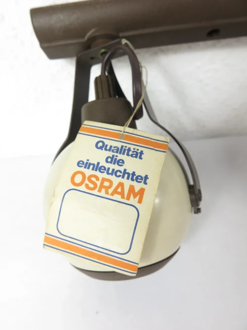 Bild 4 von 70s Space Age, 3-piece spotlight lamp, beige brown