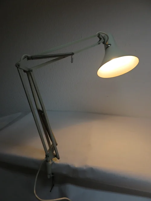 Bild 4 von 60er Werkstattlampe, Architektenlampe, Klemmlampe