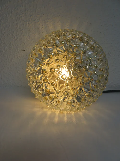 Bild 5 von 70s glass wall lamp