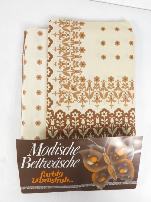 Bild 4 von 70er Bettbezug und Kissenbezug, Bettzeug