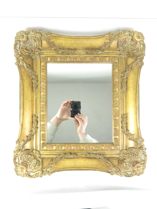 Bild 1 von 60er Spiegel im Barok Rahmen