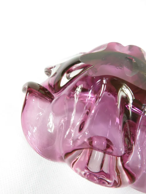 Bild 4 von 70er Muranoglas Schälchen, Amethistglas Schälchen