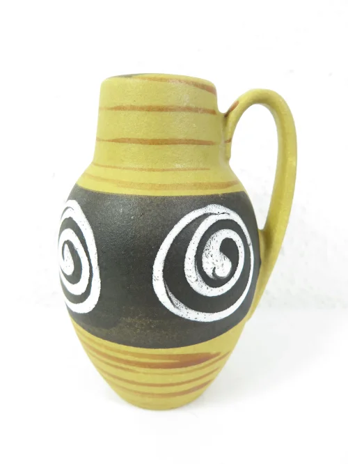 60er Henkelvase , Keramik , Scheurich?