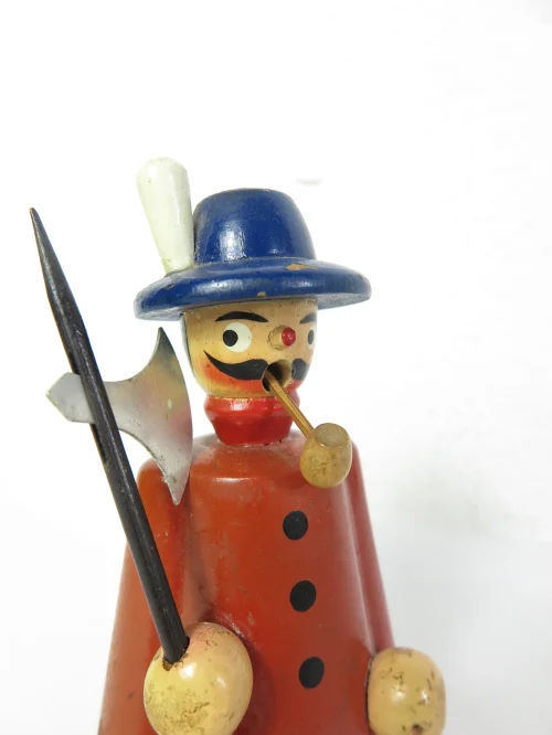 Bild 2 von 50er Räuchermännchen, Erzgebirge, Nachtwächter