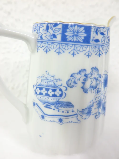 Bild 4 von 50er Sahnekännchen, Milchkännchen, Seltmann und Weiden, China Blau
