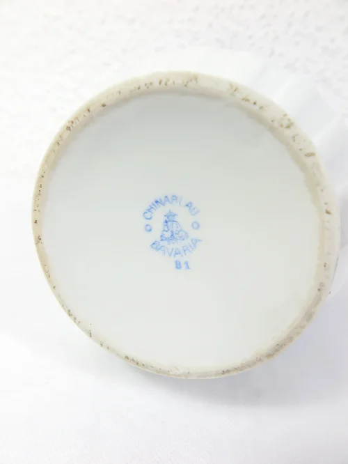 Bild 5 von 30er China Blau Kaffeekanne, Teekanne,  Echt Tuppack Tiefenfurt