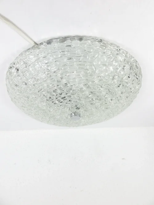 Bild 2 von 60er Deckenlampe, Wandlampe aus Glas