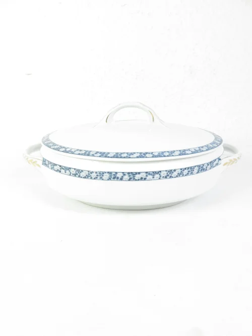 30er Terrine mit Deckel im Jugendstiel Design