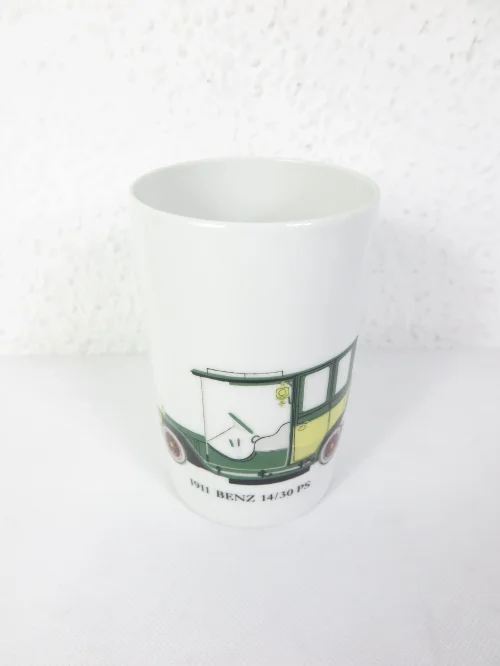 80年代ビンテージ花瓶, 1911 Benz 14/30 PS, 磁器トーマス, ペンシル