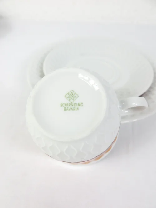 Bild 5 von 70s coffee service, orange porcelain Schirnding