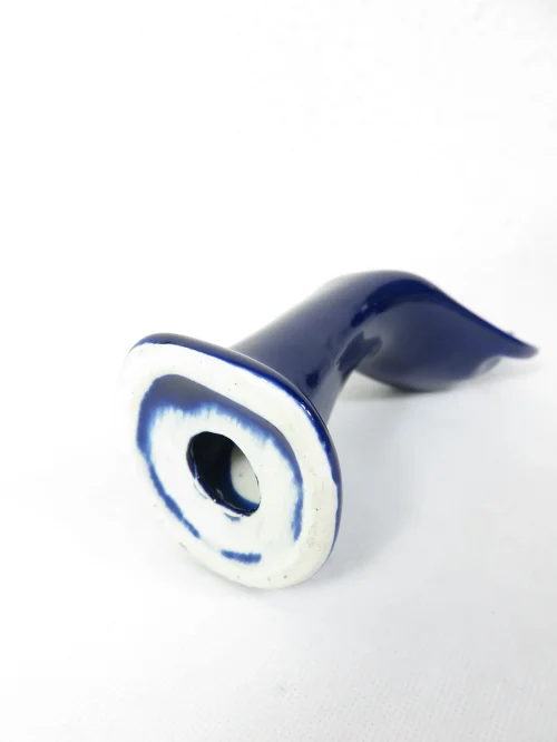 Bild 3 von main à bijoux des années 80, porte-bagues bleu foncé