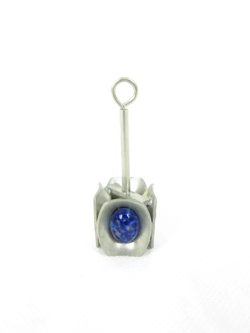 60s/70s Jorge Jensen Pewter 4-sided pendant