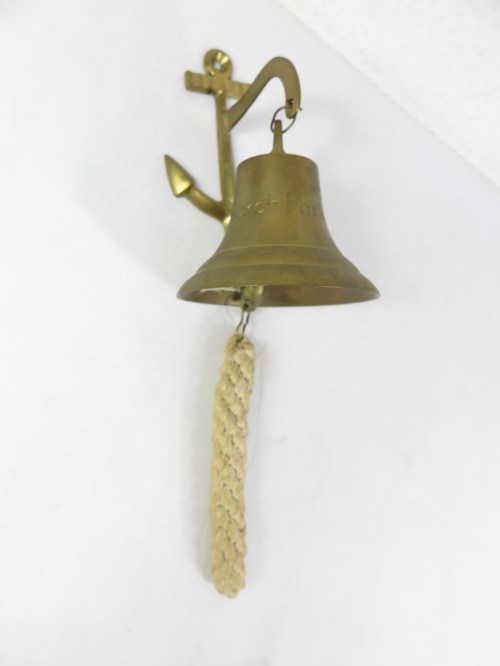 70er Scifsglocke Messing Gorch Fock