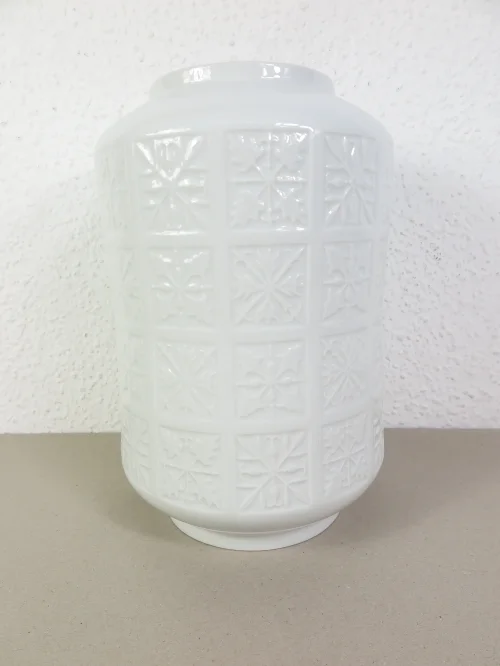 70s porcelain vase Edelstein Bavaria, floor vase