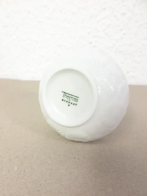 Bild 4 von 80s small porcelain vase Thomas, white,