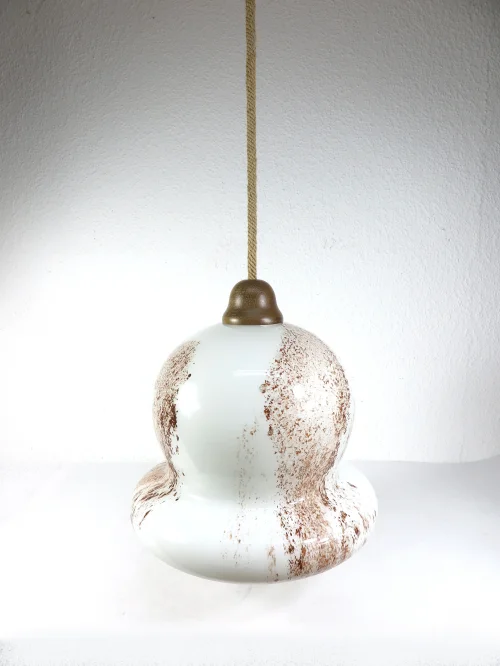 70s Murano glass lamp