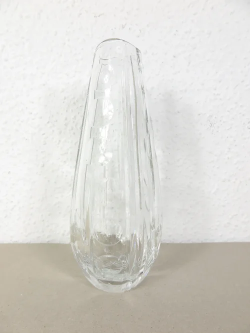 Bild 1 von 60er Glasvase, Op Art Vase,