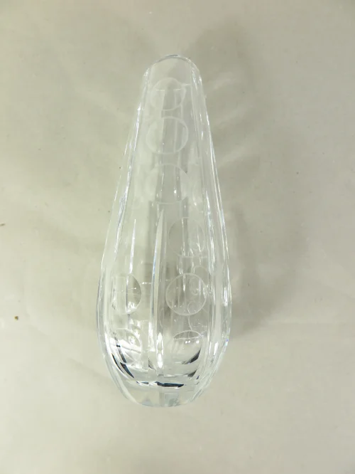 Bild 3 von 60er Glasvase, Op Art Vase,