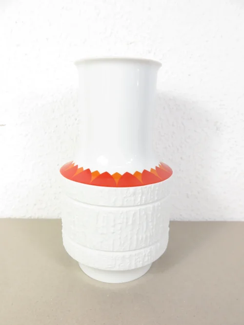 Bild 1 von 70s vase orange, Thomas porcelain