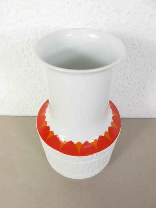 Bild 2 von 70s vase orange, Thomas porcelain