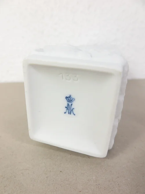 Bild 5 von 70年代ビスケット磁器花瓶、フォシリエン花瓶、AKカイザー花瓶角型マーティン・フライヤー白