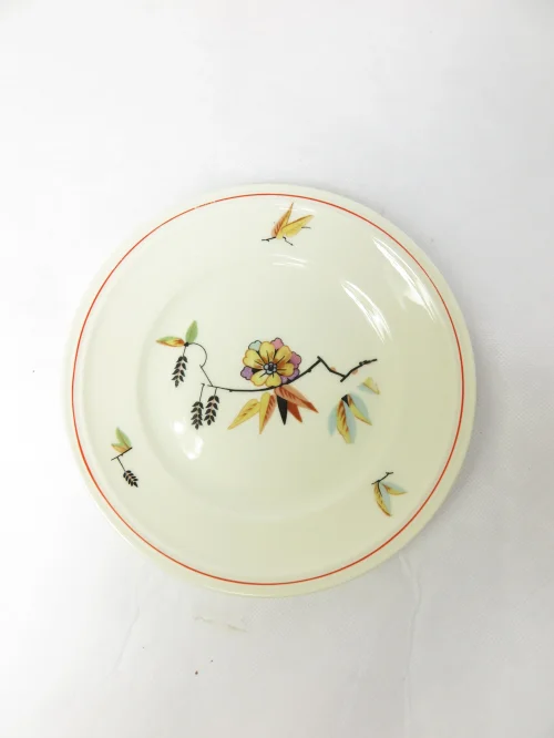 50s dessert plate Bavaria Art Deco style